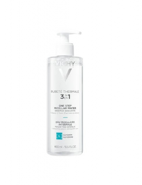 Vichy Pureté Thermale Mineral Micellar Water Ansiktsrengöring 400 ml