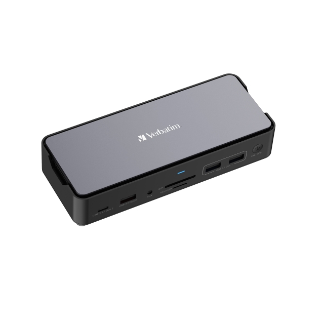 Verbatim USB-C Pro dockningsstation 15 portar med SSD inkluderad CDS-15SSD