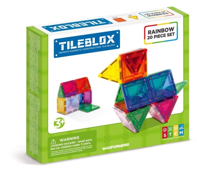 Tileblox Regnbåge - set med 20 delar (3201)