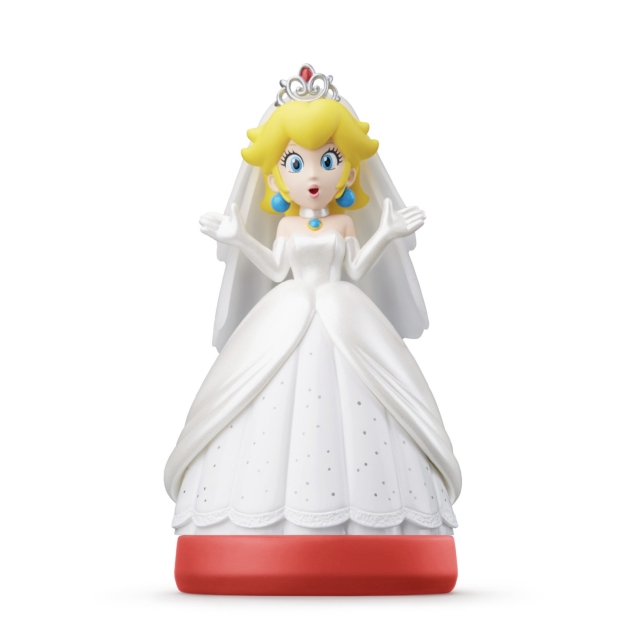 Amiibo Nintendo Amiibo Peach i bröllopsdräkt (Super Mario Collection)