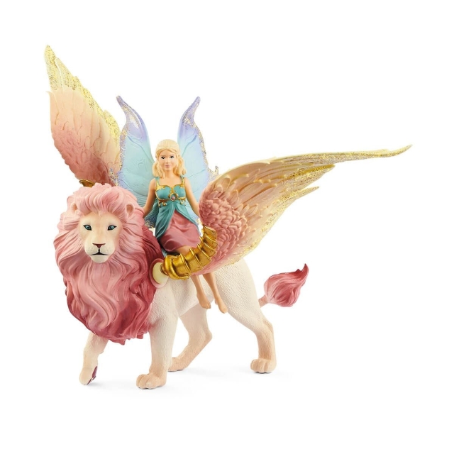 Schleich Bayala - Älva i flykt på bevingat lejon (70714)