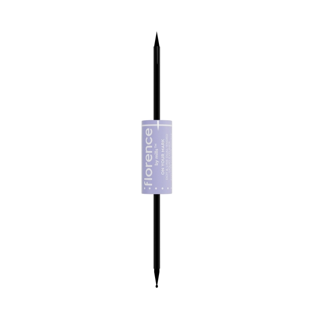 Florence by Mills OYM Dual-Ended Flytande Eyeliner 7 ml Svart