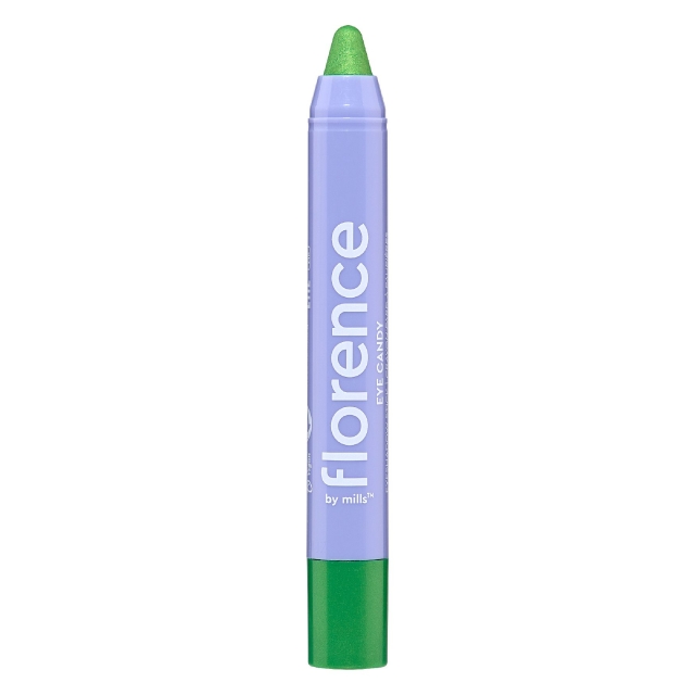 Florence by Mills Eyecandy Eyeshadow Stick Sour apple (elektrisk metallisk grön)