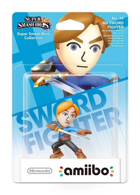 Nintendo Amiibo figur Mii svärd fighter