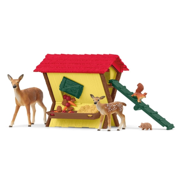 Schleich Farm World - Utfodring av skogens djur (42658)