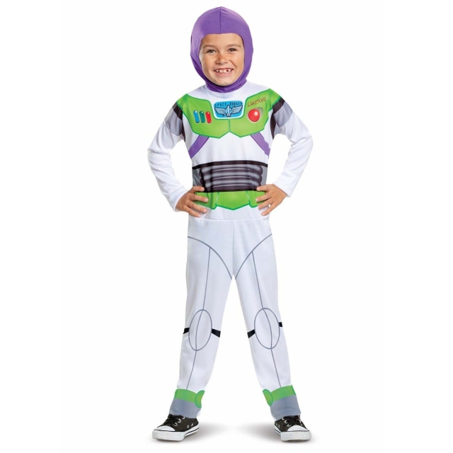 Disguise Klassisk barndräkt - Buzz Lightyear (128 cm) (141169K)