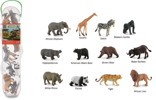 CollectA Presentförpackning med vilda djur i miniformat (COL01105)