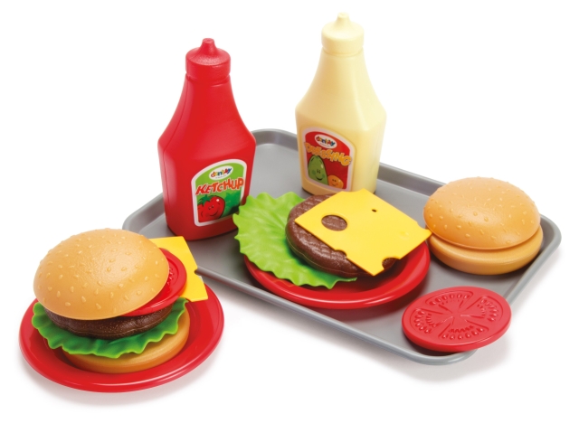Dantoy Set för hamburgare (4670)