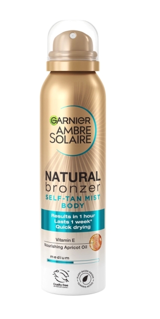 Garnier Natural Bronzer Självbrännare Mist Body 150 ml