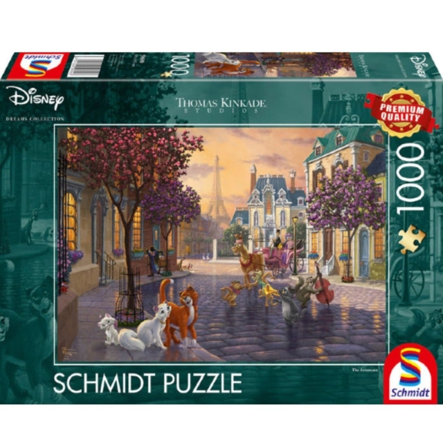 Schmidt Thomas Kinkade: Disney - The Aristocats (1000 bitar) (SCH6903)