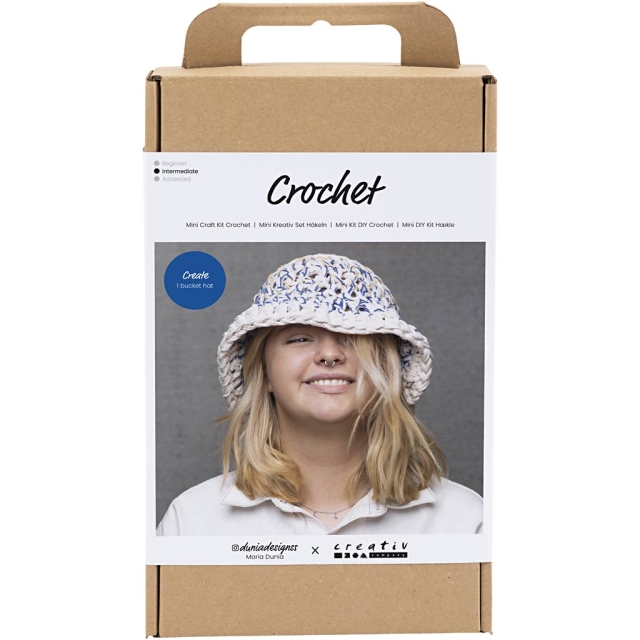 DIY Kit Pysselkit - Virka - Chunky Bucket Hat (977646)