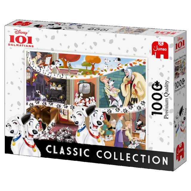 Jumbo Disney Klassisk Samling: 101 dalmatiner (1000 bitar) (JUM9487)