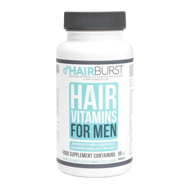HAIRBURST Mens Vitmains 1 månads tillgång
