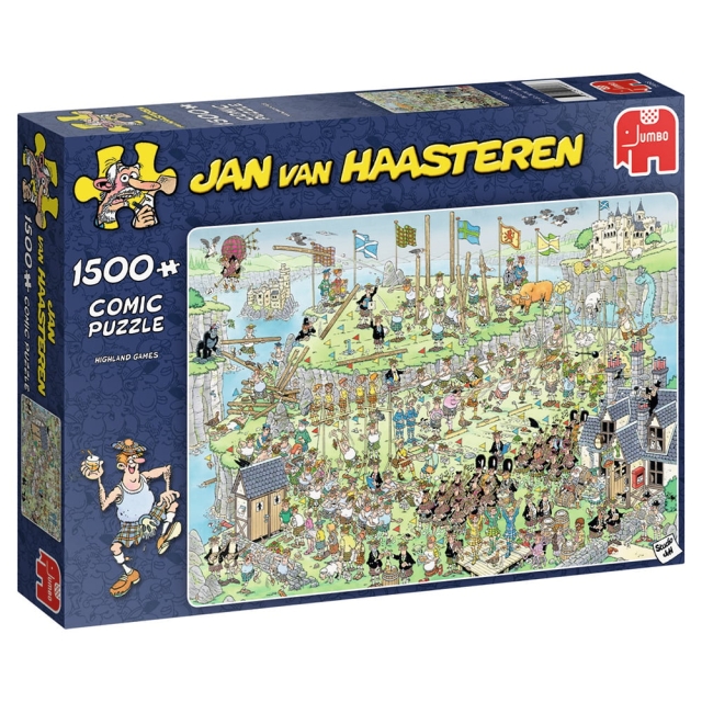 Jan van Haasteren Highland-spel, 1500 bitars pussel (19088)