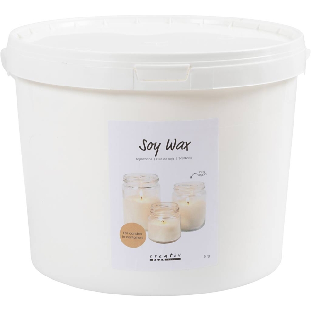 DIY Kit Sojavax, För ljus i behållare, 5 kg/ 1 förpackning (73429)