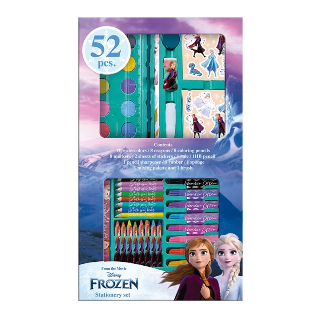 Disney Kids Licensing - Konstfodral 52 st. - Disney Frozen (017406952)