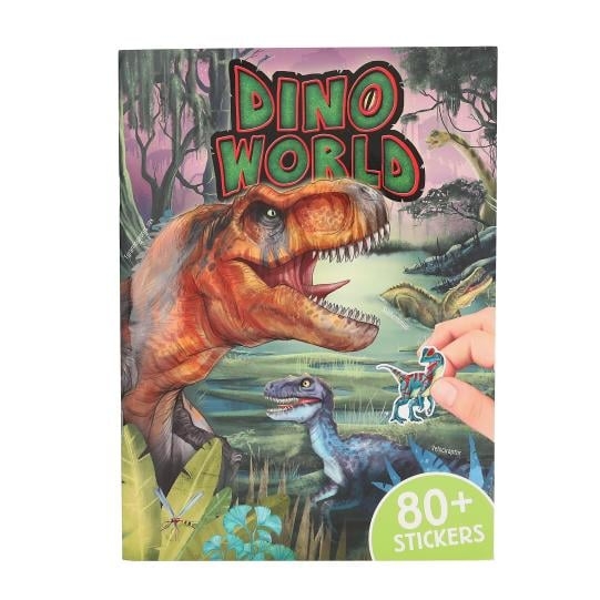 Dino World Med puffiga klistermärken ( 0413207 )