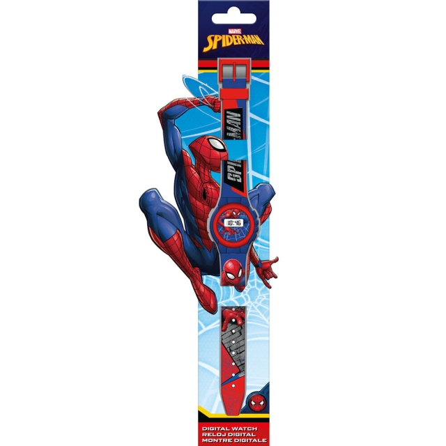 Disney Barnlicenser - Digital armbandsklocka - Spider-Man (0878311-SPD4972)