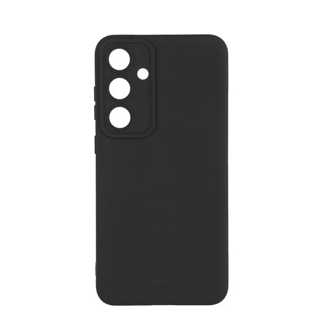 Onsala Mobilskal med Silikonkänsla Black - Samsung S24 FE 5G