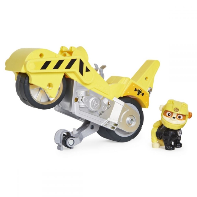 Paw Patrol Moto Pups fordon med tema - Rubble (6060543)