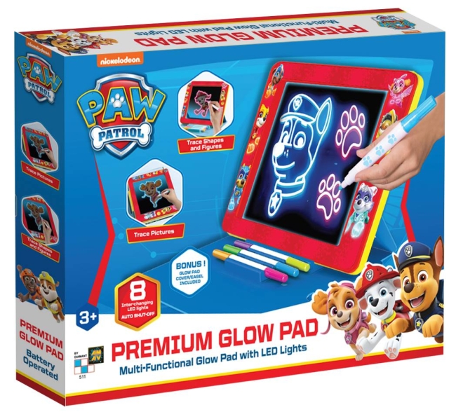 Paw Patrol Ritbräda - Premium Glow Pad (AM-5119)