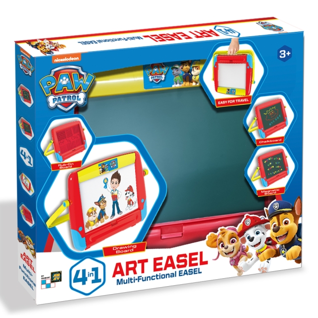Paw Patrol Staffli och ritbräda - 4 i 1 konststaffli (AM-5155)