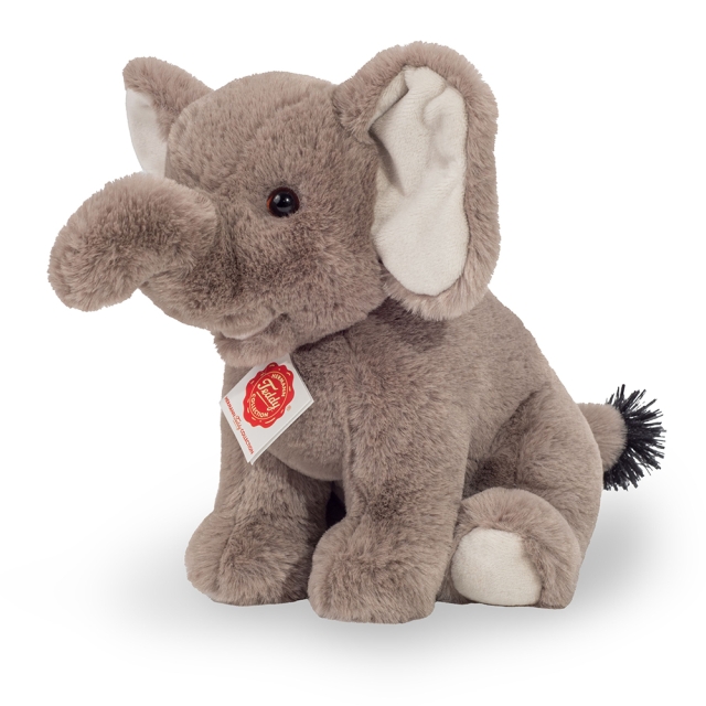 Teddy Hermann Sittande elefant 25 cm - (TH907435)