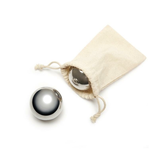 Kikkerland Whiskeykulor i rostfritt stål (BA88)