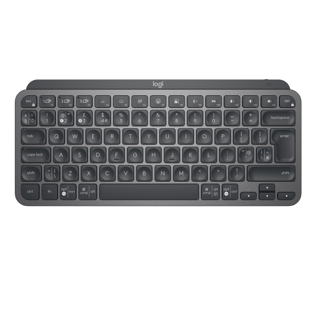 Logitech MX Keys Mini Minimalistiskt trådlöst upplyst tangentbord - nordisk layout