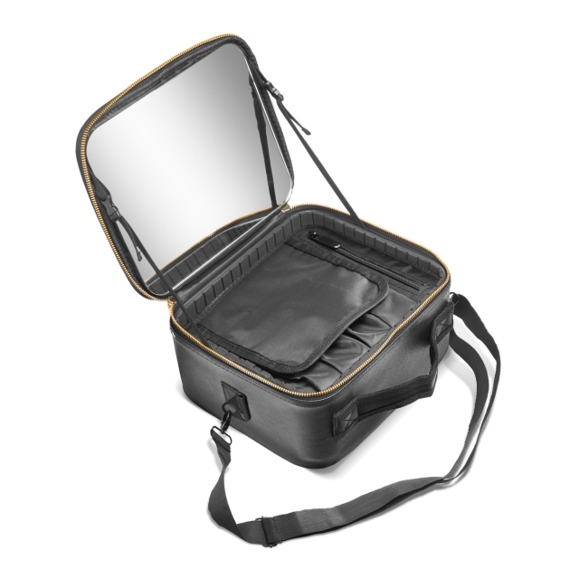 Gillian Jones MAP Stor lyxig sminkbox - Svart