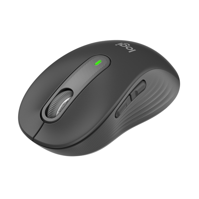 Logitech M650 Signature - Stor trådlös mus - Grafit