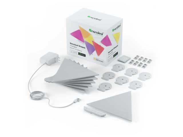 Nanoleaf Shapes - Trianglar Starter Kit - 15 paneler