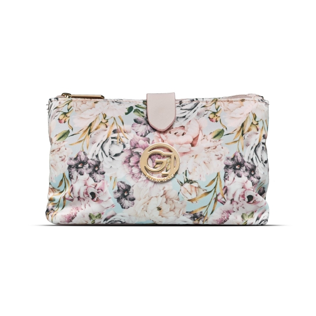 Gillian Jones THE WEEKENDER Sminkväska - Rose flowerprint