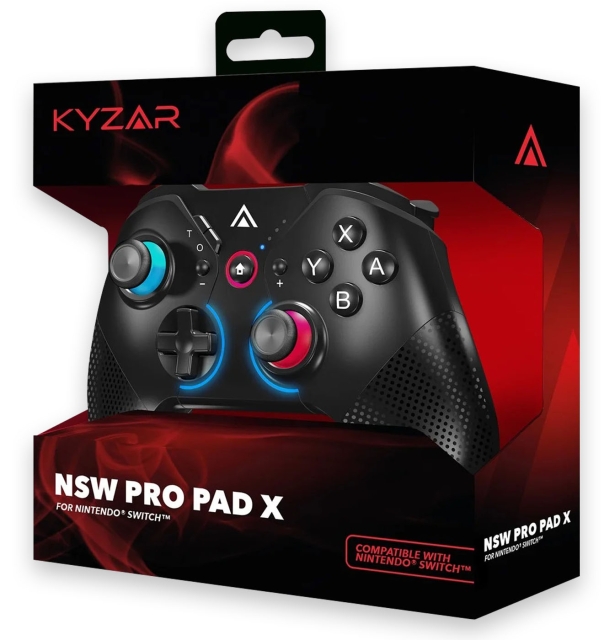 Kyzar Switch PRO-handkontroll - svart