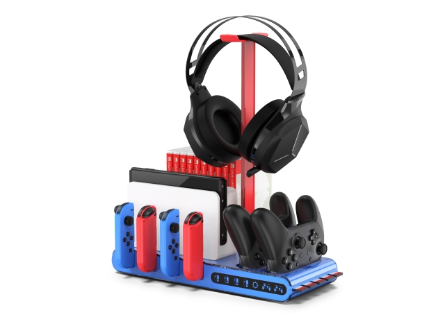 iMP TECH Switch/OLED DLX & LED laddnings- och förvaringsställ