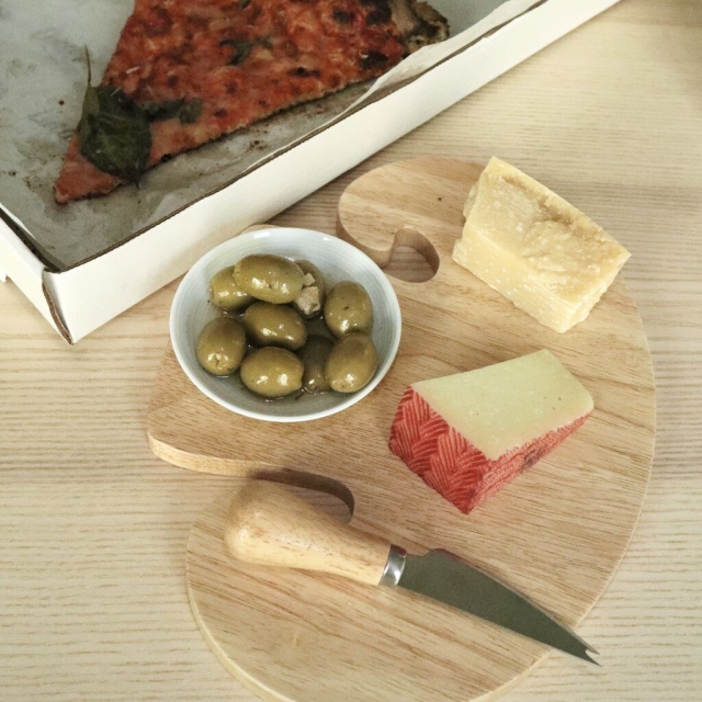 Kikkerland Mushroom skärbräda & kniv