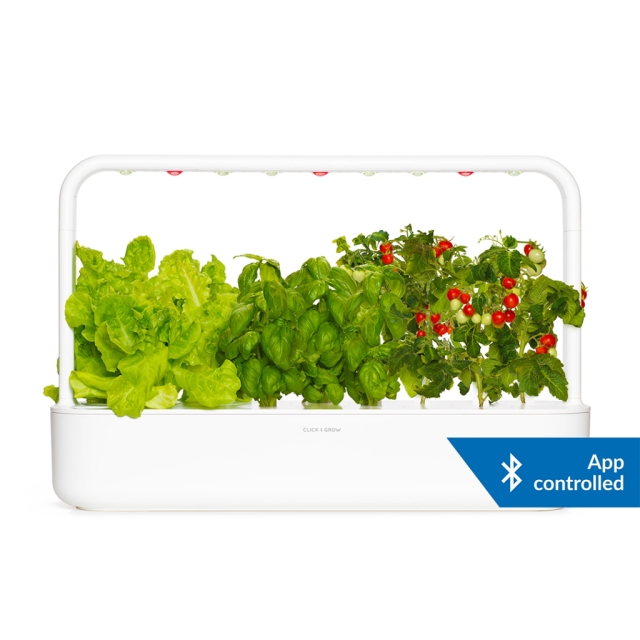 Click & Grow - Smart Garden 9 Pro startpaket (Färg: Vit) (SG9S1UNI-BT)
