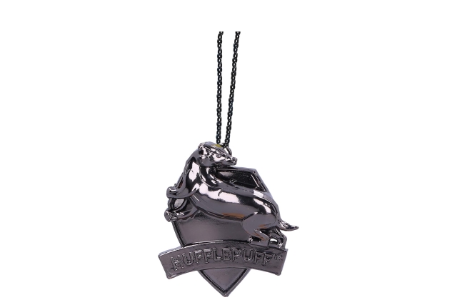 Nemesis Now Harry Potter Hufflepuff Crest (Silver) hängande prydnad 6cm