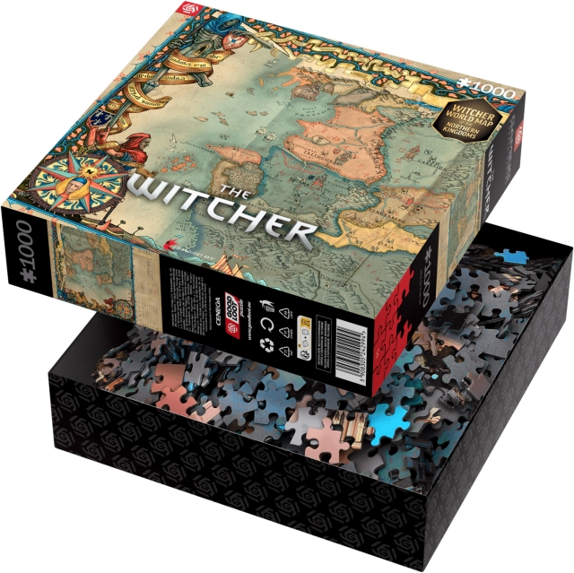 Good Loot Spelpussel: The Witcher 3 De norra kungadömena Pussel - 1000