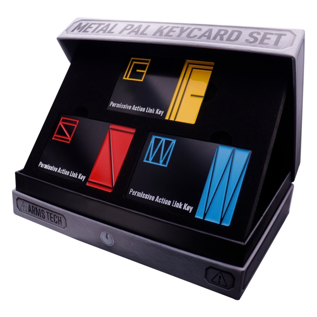 Fanatik Metal Gear Solid PAL-nyckelkortset i begränsad upplaga