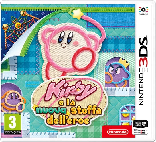 Nintendo Kirby And The New Cloth Of The Nintendo 3DS Hero (ITA) (Engelska i spelet)