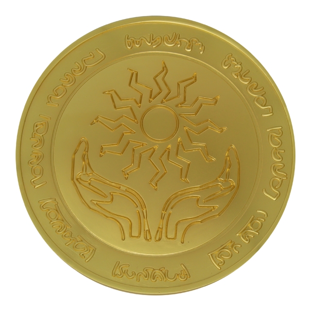 Fanatik Dungeons & Dragons 24k Gold Plated Amulet of Health Medallion