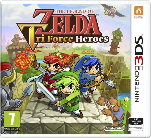 Nintendo The Legend of Zelda: Tri Force Heroes (3DS)