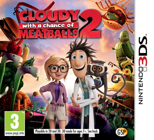Cloudy with a Chance of Meatballs 2 (3DS)