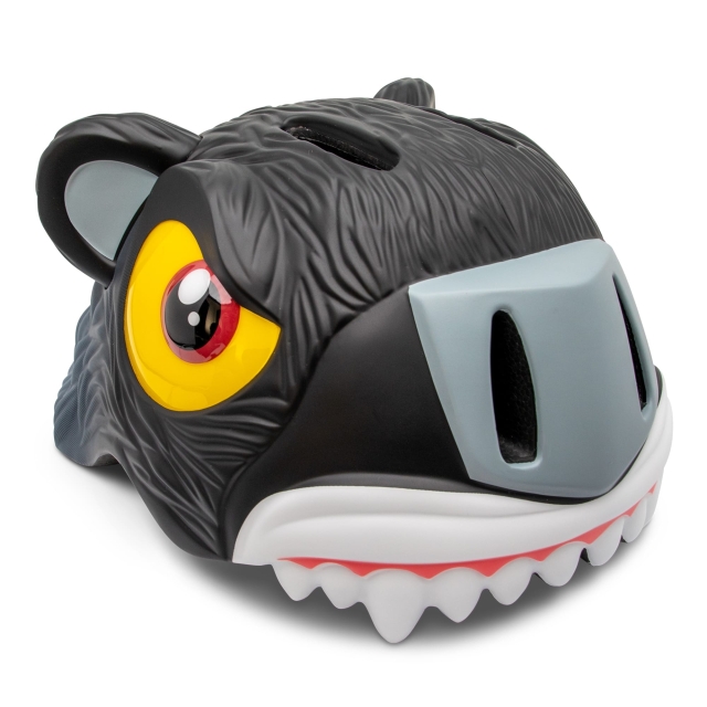 Crazy Safety Panther Cykelhjälm - Svart (49-55cm) (100101-04-01)