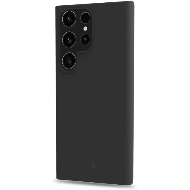 Celly Cromo Soft rubber case Galaxy S25 Ultra Svart