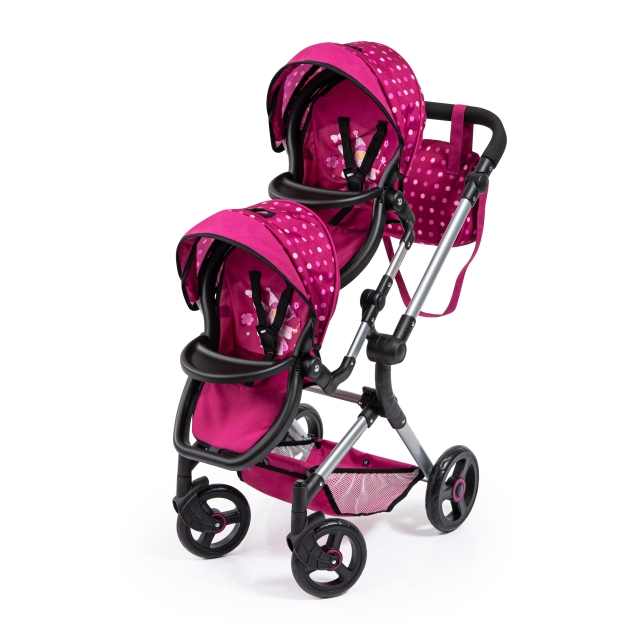 Bayer Tvillingvagn - Neo - Rosa (26267AA)
