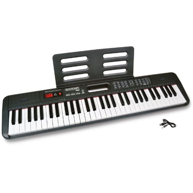 Bontempi Tangentbord med 61 tangenter (166119)