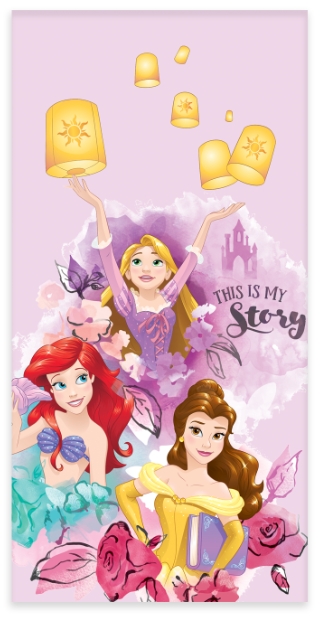BrandMac Handduk - 60 x 120 cm - Prinsessa (110088)