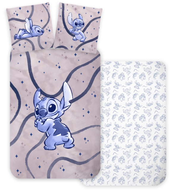 BrandMac Sänglinne - Juniorstorlek 100x140 cm - Stitch (1000958)